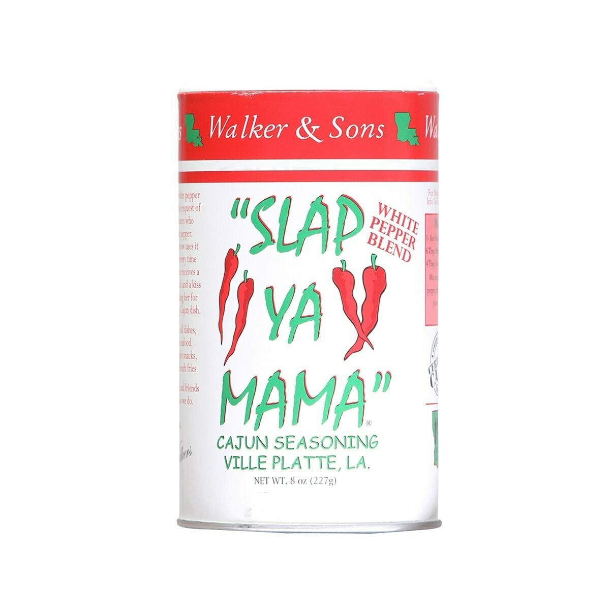 Slap Ya Mama White Pepper Blend Cajun Seasoning - 8 oz