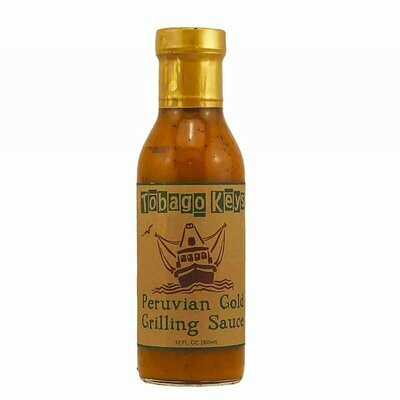 Tobago Keys Peruvian Gold Grilling Sauce - 12 oz