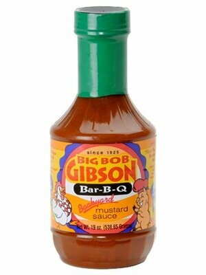 Big Bob Gibson Backyard Mustard Sauce - 19 oz