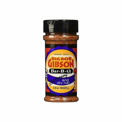 Big Bob Gibson Bar-b-q Seasoning And Dry Rub - 6.35 oz