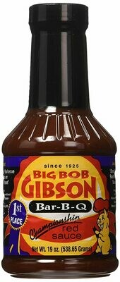 Big Bob Gibson Championship Red Sauce - 19 oz.