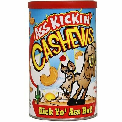 Ass Kickin' Cashews with Habanero Pepper - 6 oz.
