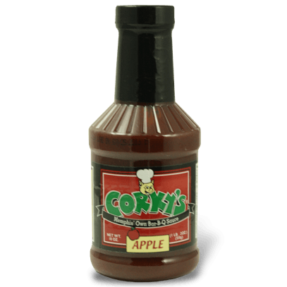 Corky's Memphis' Own Apple Flavor Barbecue Sauce - 18 oz.