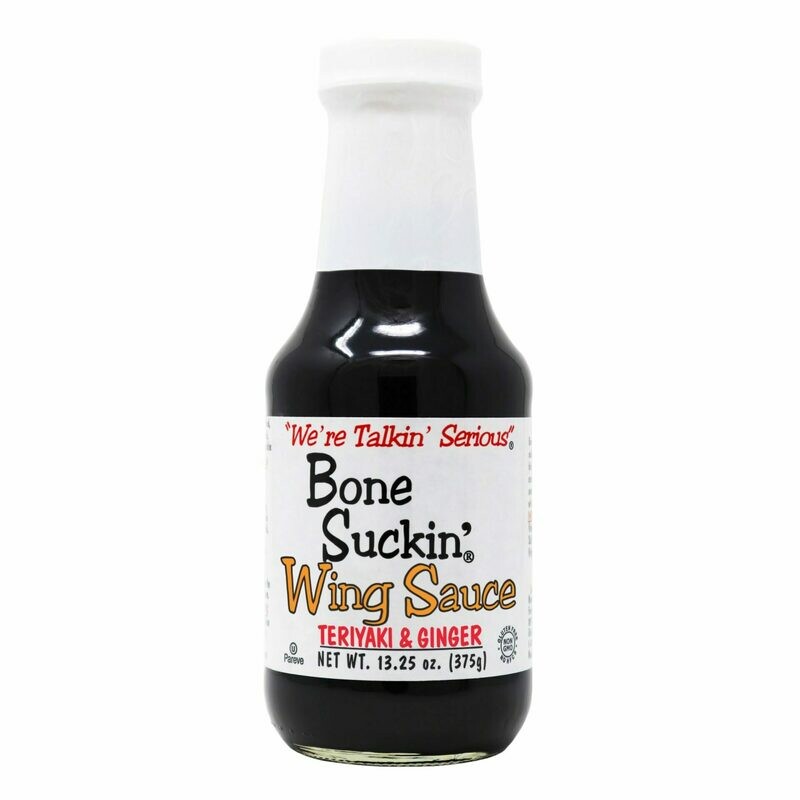 Bone Suckin’® Wing Sauce Teriyaki & Ginger  - 13.25 oz.