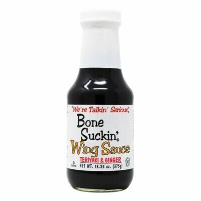 Bone Suckin’® Wing Sauce Teriyaki & Ginger - 13.25 oz.
