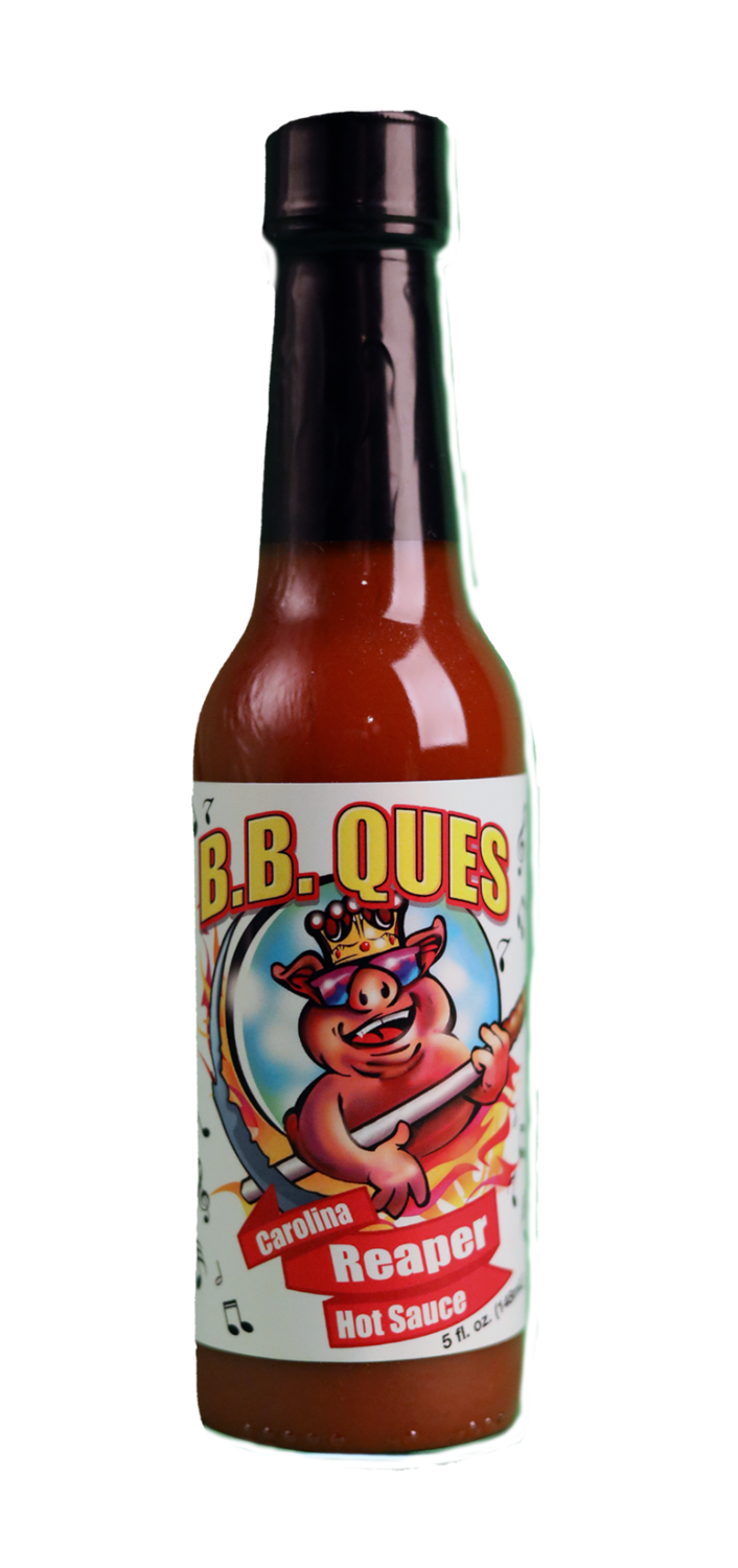 B.B. Ques Carolina Reaper Hot Sauce - 5 oz.