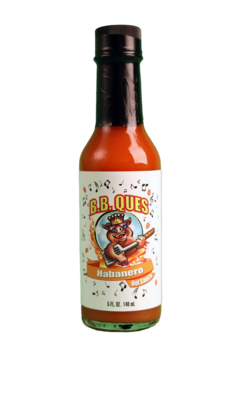 B.B. Ques Habanero Hot Sauce - 5 oz