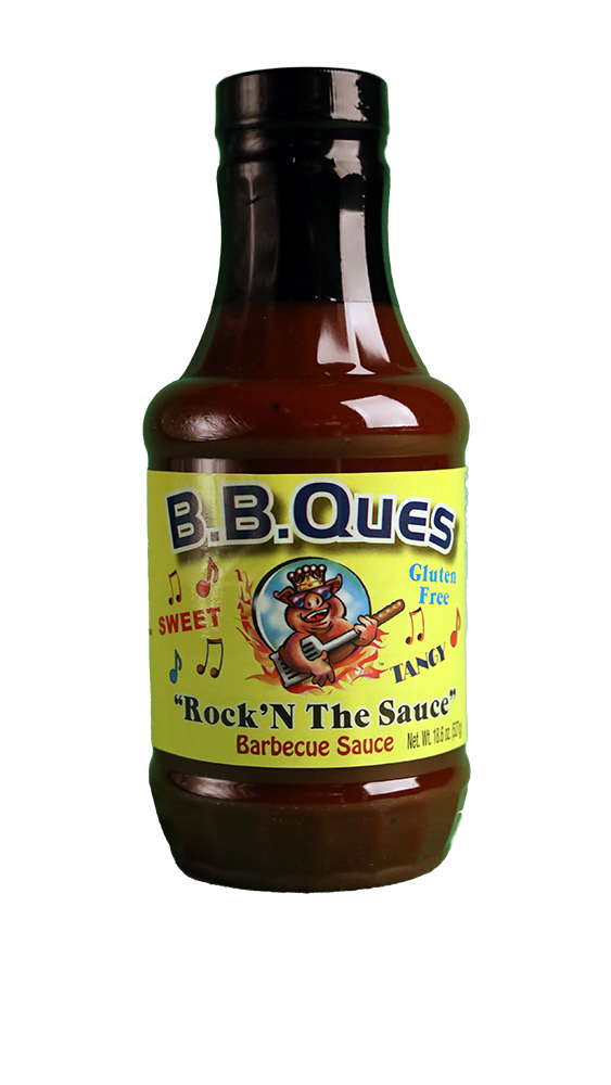 B.B. Ques Rock'N The Sauce Barbecue Sauce 18 oz