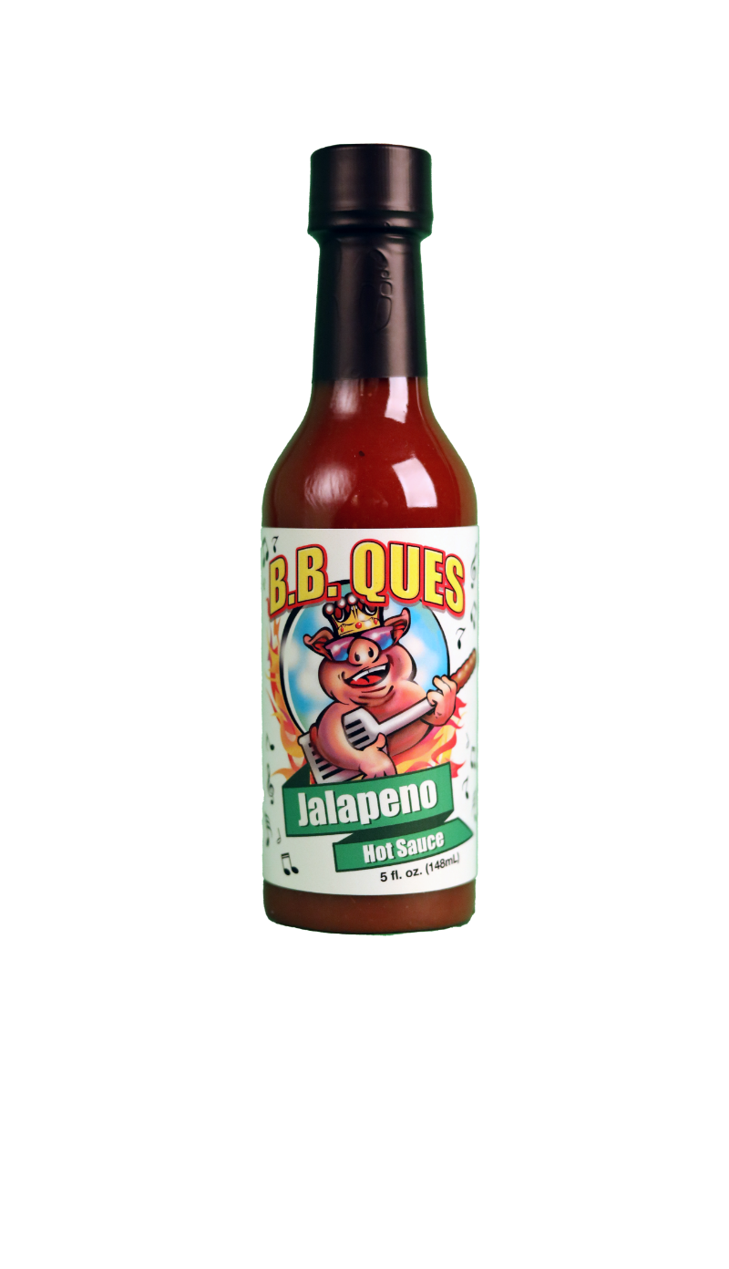 B.B. Ques Jalapeno Hot Sauce - 5 oz.