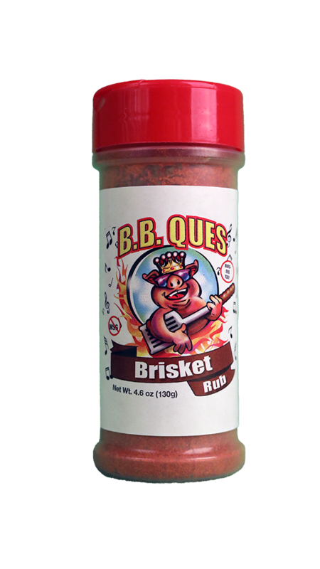 B.B. Ques Brisket Rub - 4.6 oz.