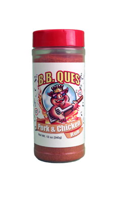 B.B. Ques Pork & Chicken Rub - 12 oz.