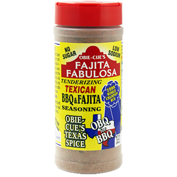 Obie-Cue's Texas Spice Fajita Fabulosa Seasoning - (10 oz)