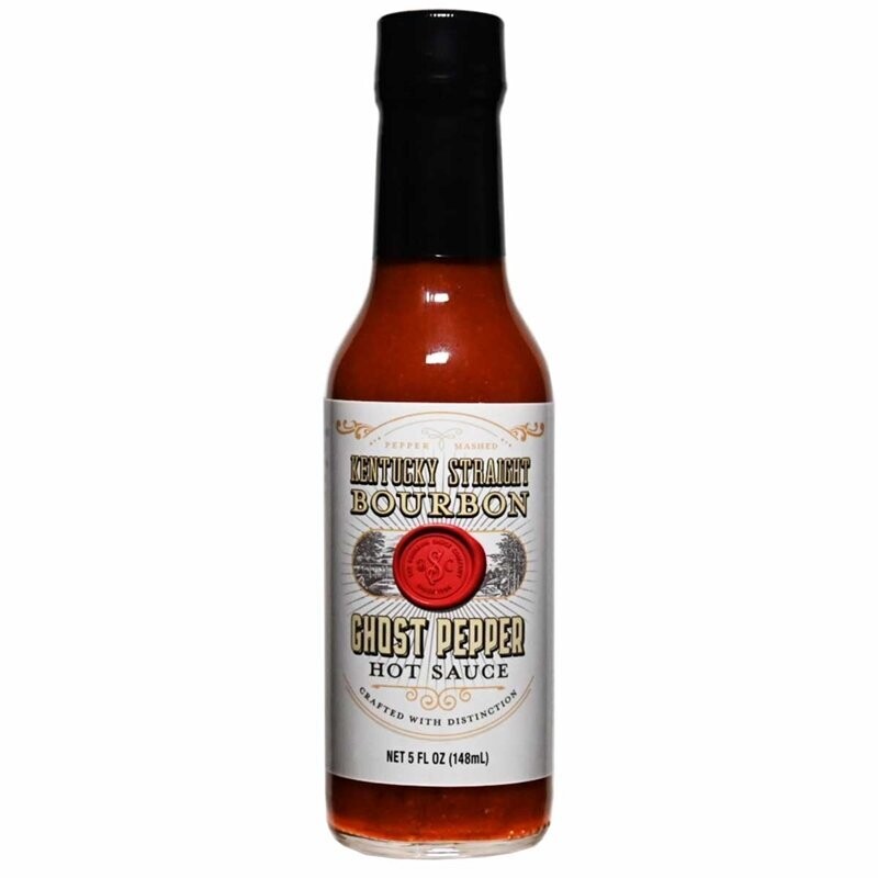 Kentucky Straight Bourbon Ghost Pepper Hot Sauce - 5 fl. oz.