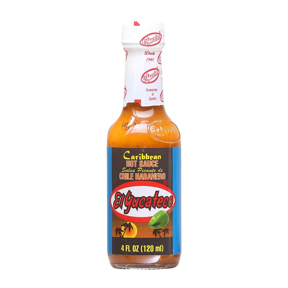 El Yucateco Caribbean Hot Sauce - 4 oz.