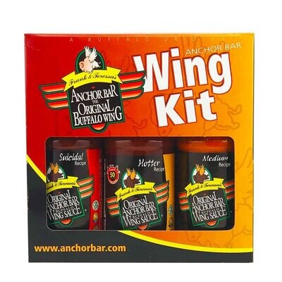 Anchor Bar Buffalo Wing Sauce Wing Kit