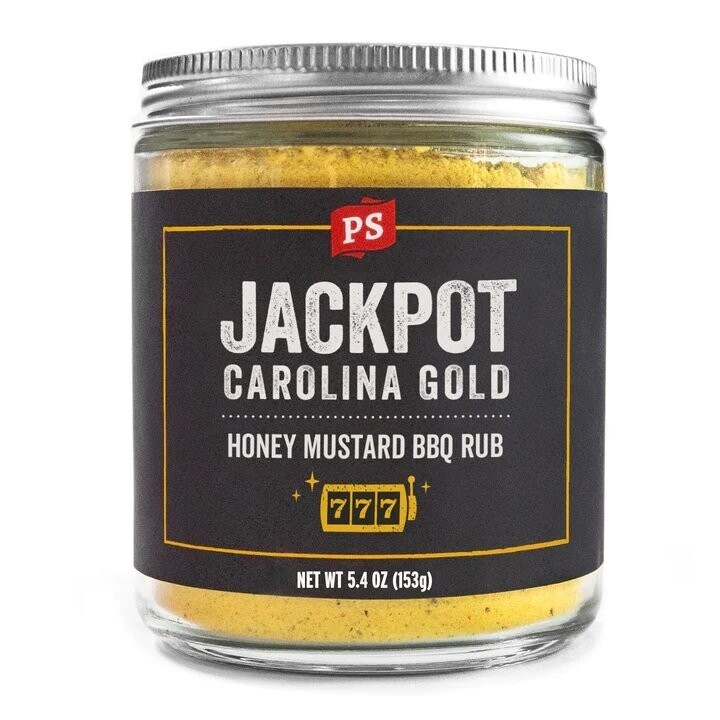 Jackpot Carolina Gold - Honey Mustard BBQ Rub - 5.4 oz.