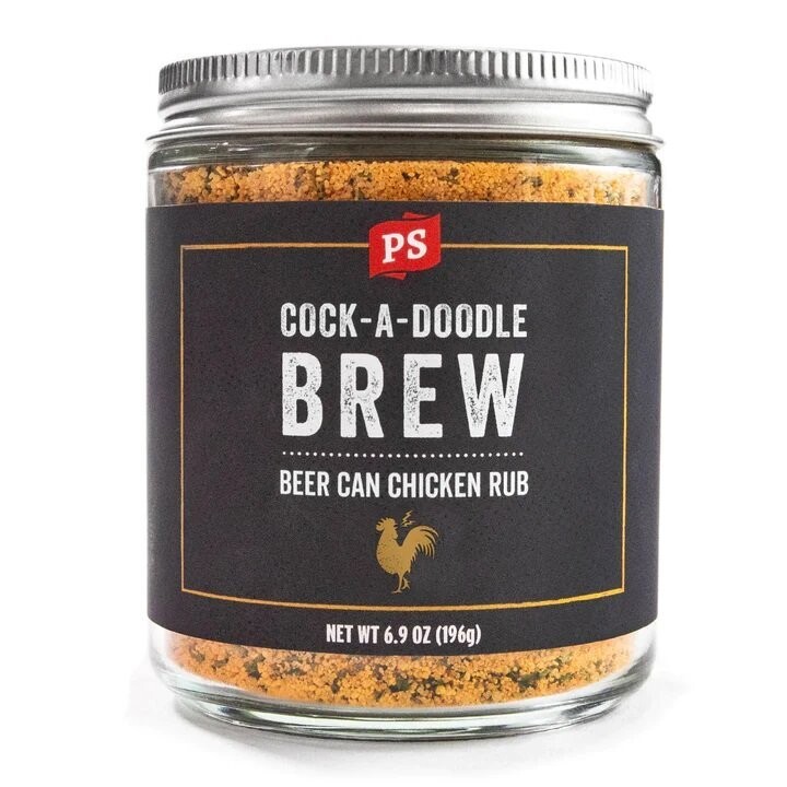 Cock-A-Doodle Brew - Beer Can Chicken Rub - 6.9 oz.