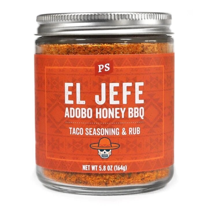 El Jefe - Adobo Honey Taco Seasoning & Rub - 5.8 oz.