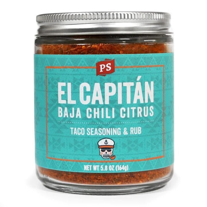 El Capitan - Baja Chili Citrus Taco Seasoning & Rub - 5.8 oz.