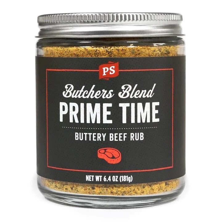 Prime Time Butchers Blend Buttery Beef Rub - 6.4 oz