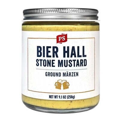 Bier Hall Bavarian Ale Stone Mustard - 9.1 oz