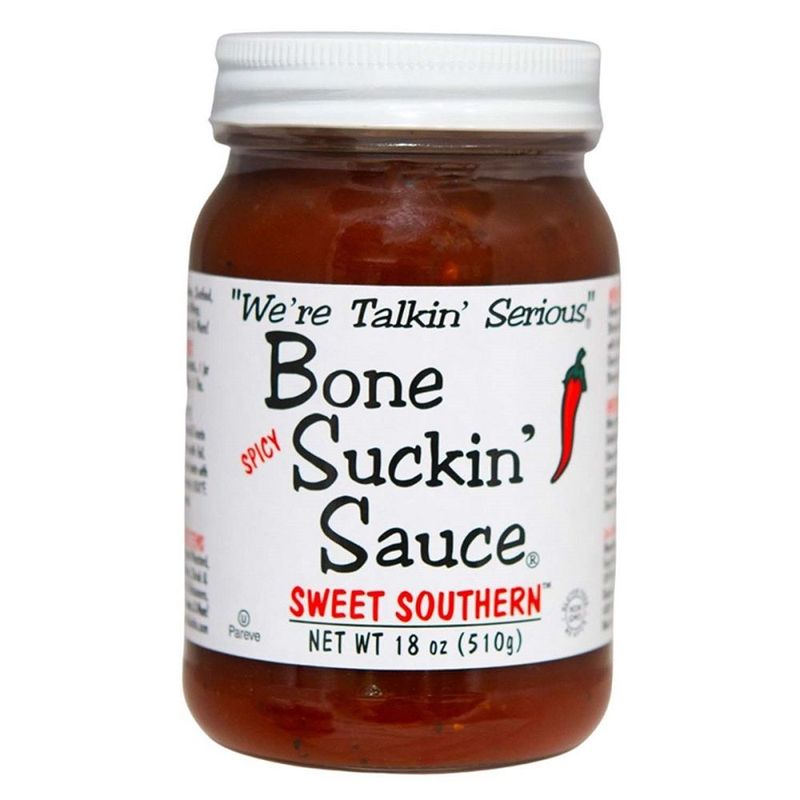 Bone Suckin' Sweet Southern Hot Barbecue Sauce - 16 oz