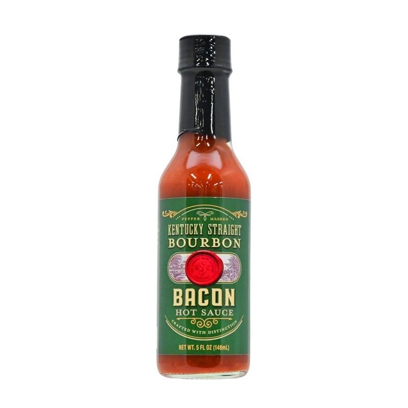 Kentucky Straight Bourbon Bacon Jalapeno Hot Sauce - 5 fl. oz.