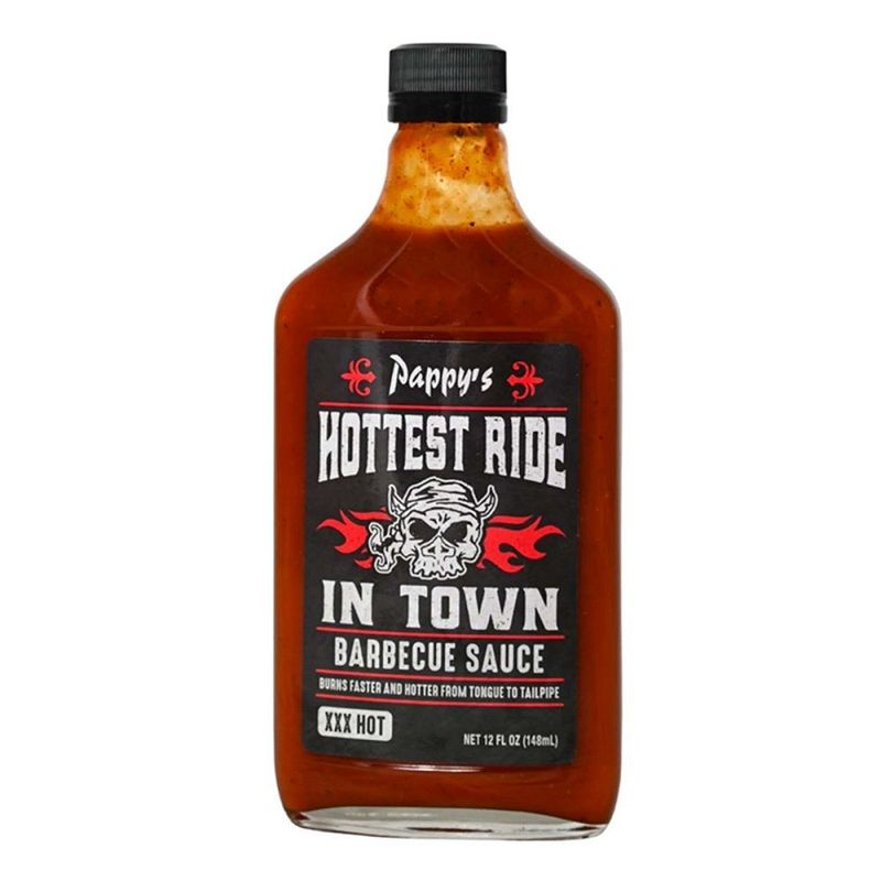 Pappy's Hottest Ride in Town Barbecue Sauce - 12.7 oz