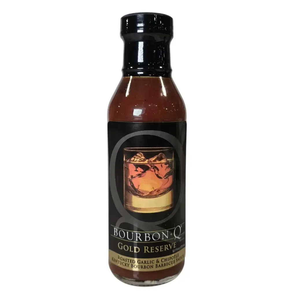 BourbonQ Gold Reserve BBQ Sauce - 12.7 oz