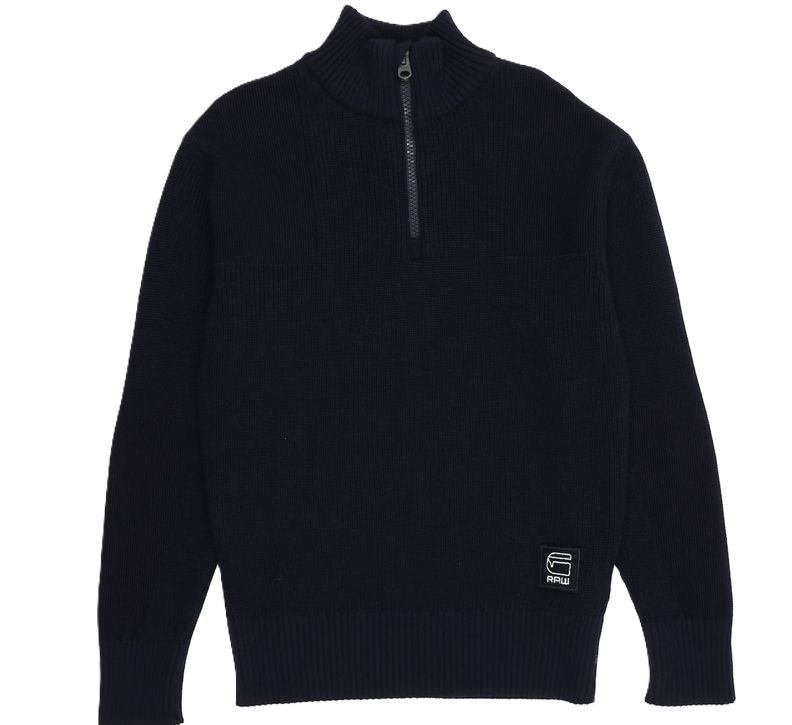 Gstar sweater half zip Army