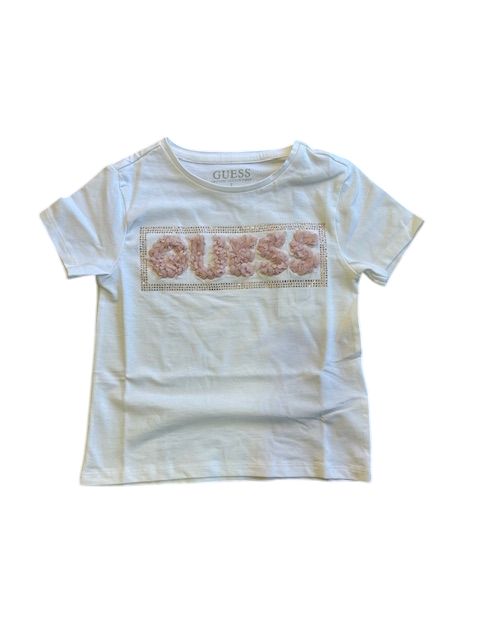 Guess midi ss t-shirt wit