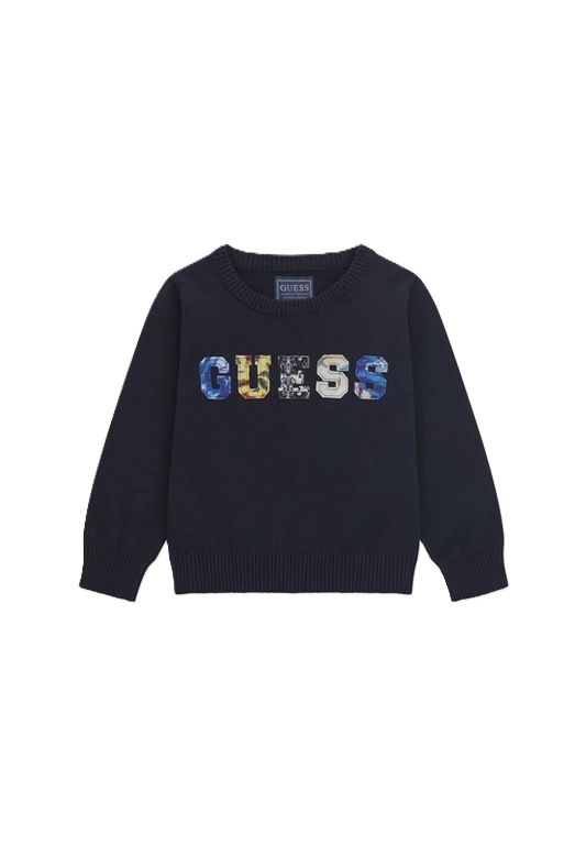 Guess sweater blauw