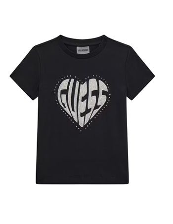 Guess T-shirt met logo met strass