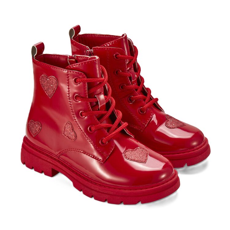Adee Boots vibrant red