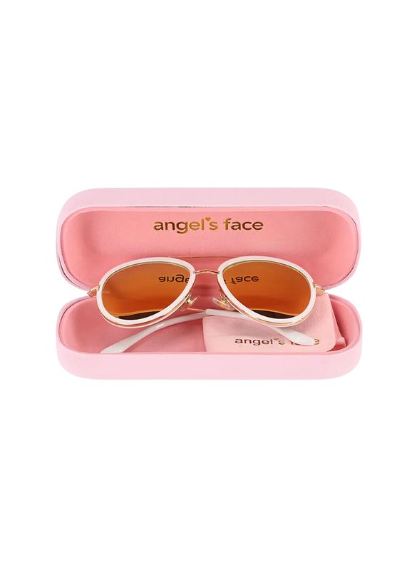 Angels Face Katrina Zonnebril Wit Met Goud