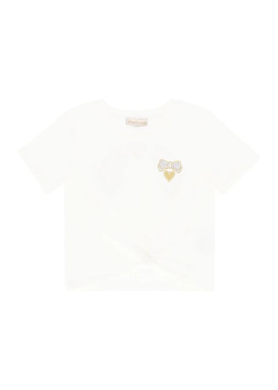 Angel’s Face Amelia Wings Printed Tee Snowdrop