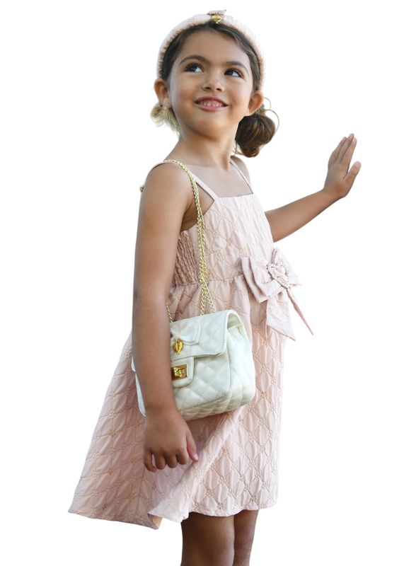 Angels Face Skyla Gewatteerde Parel Witte Tas