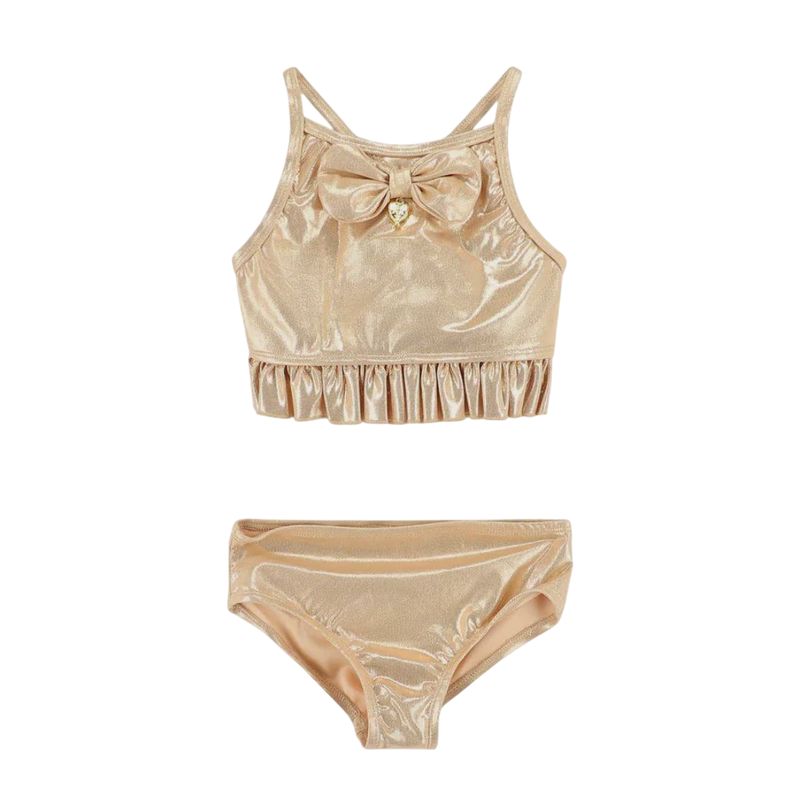 Angel’s Face Metallic gouden &#39;Carly&#39; bikini