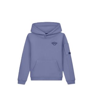 Black bananas PLATE hoodie blue