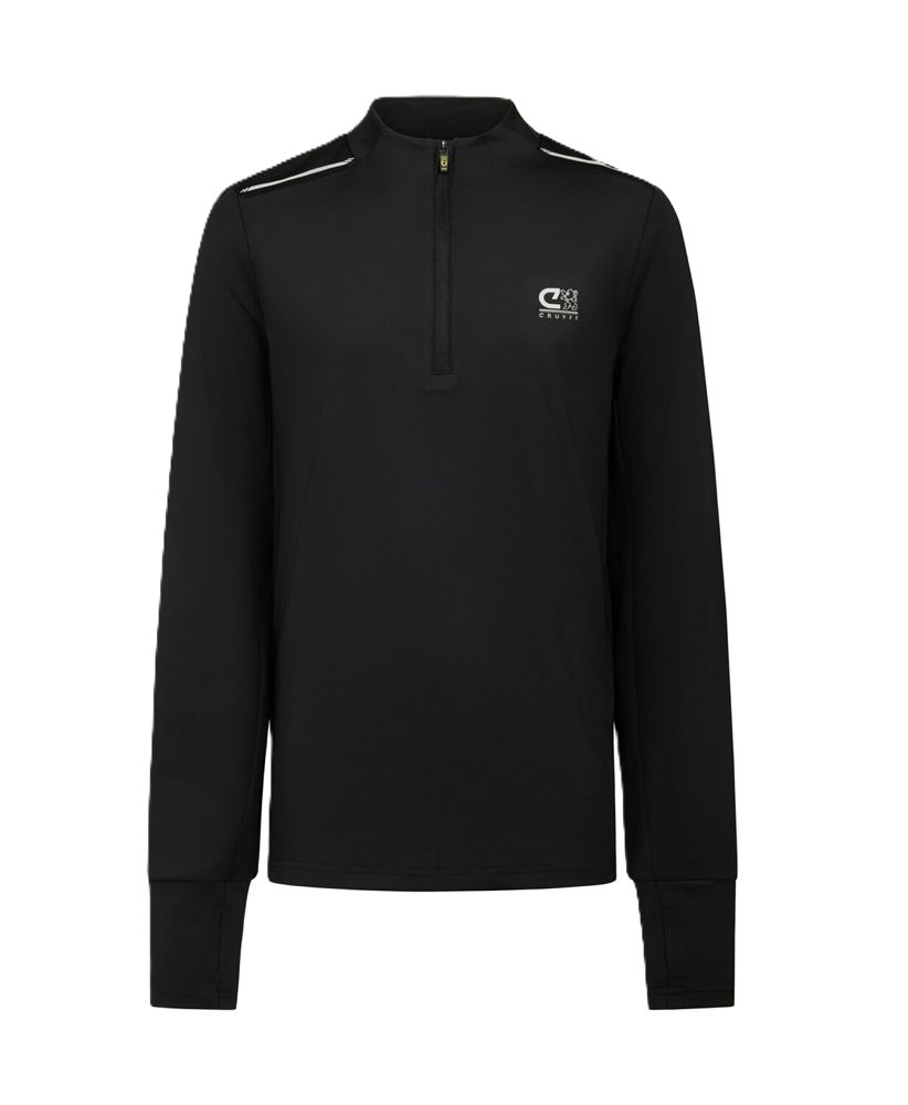 Cruyff Ametrine zip top zwart