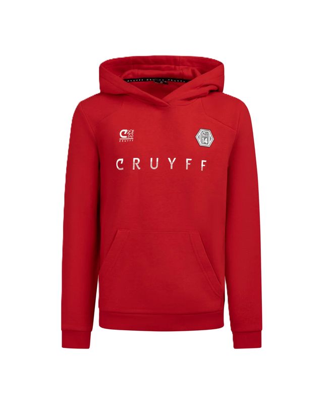 Cruyff Onyx hoodie rood