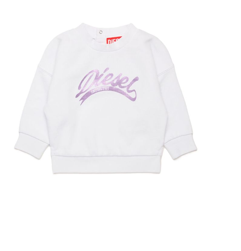 Diesel sweatshirt metallic logo