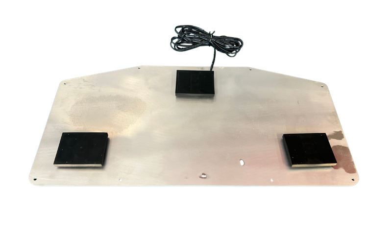 Base plate NTR Alu LED including magnet fixing