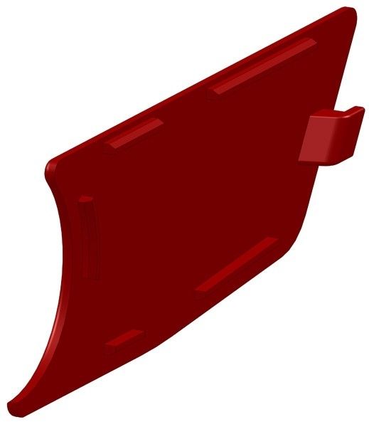 Cover left school sign frame