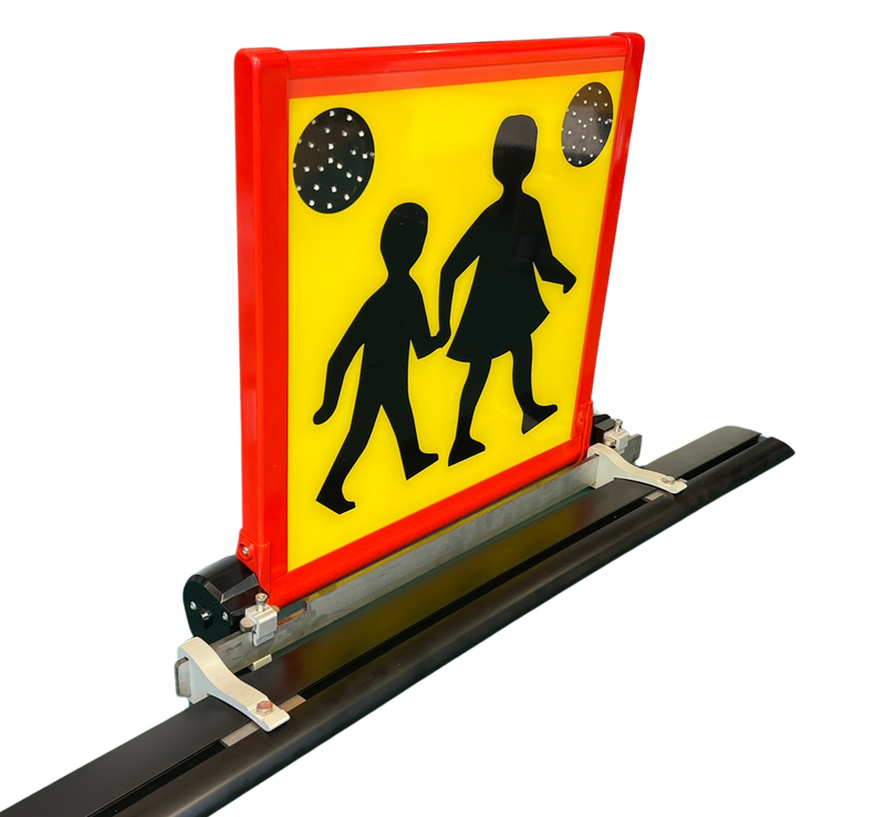 Complete set school sign fixing Wingbar/Xplore (Thule/Mont Blanc)