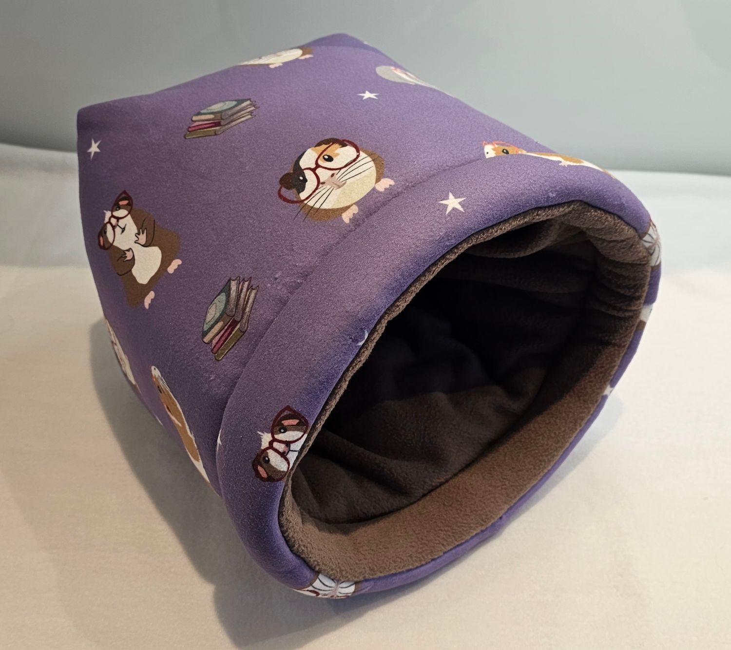 Kuschelsack Meerschweinchen Fleece violette