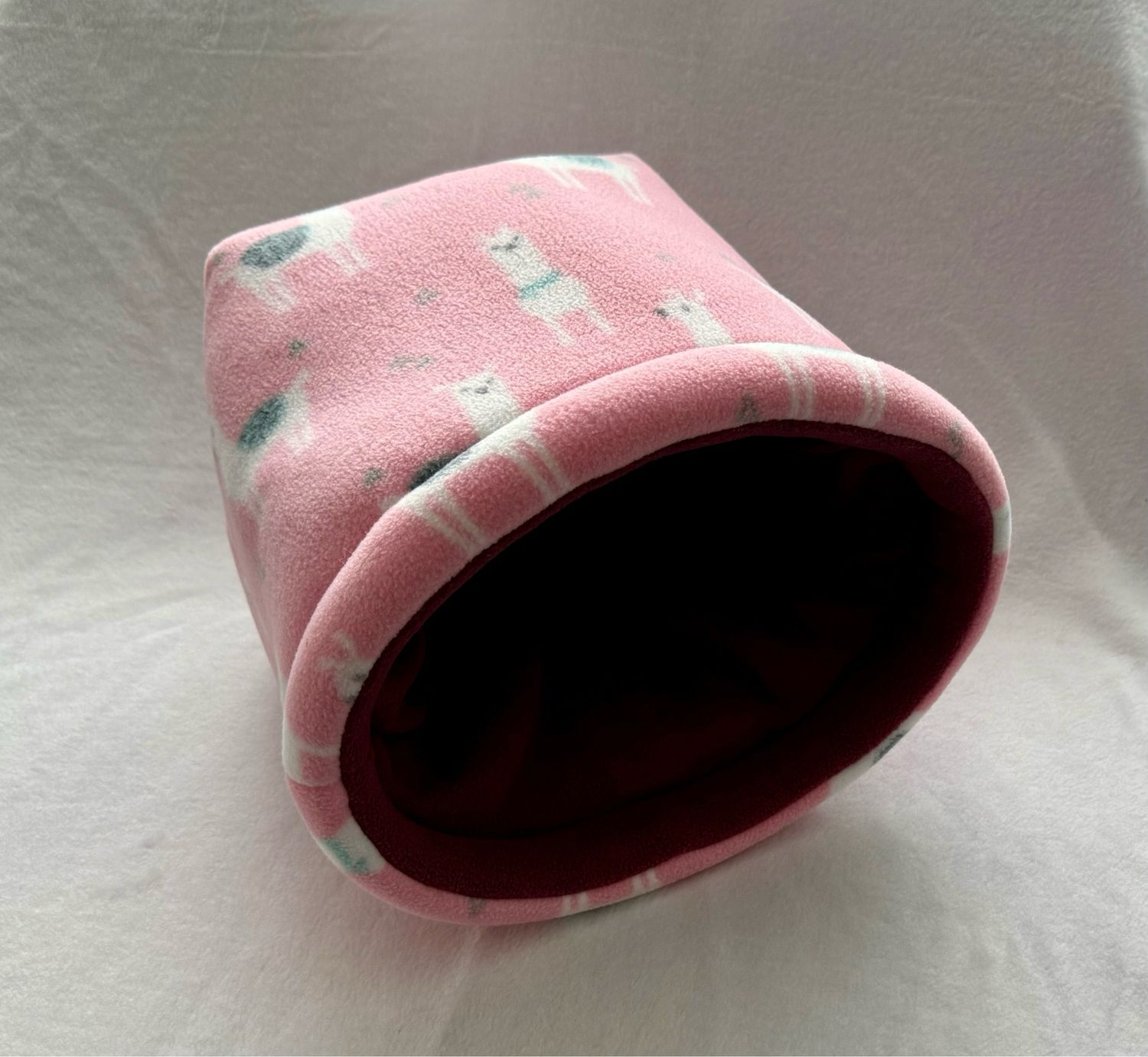 Kuschelsack Alpaka rosa