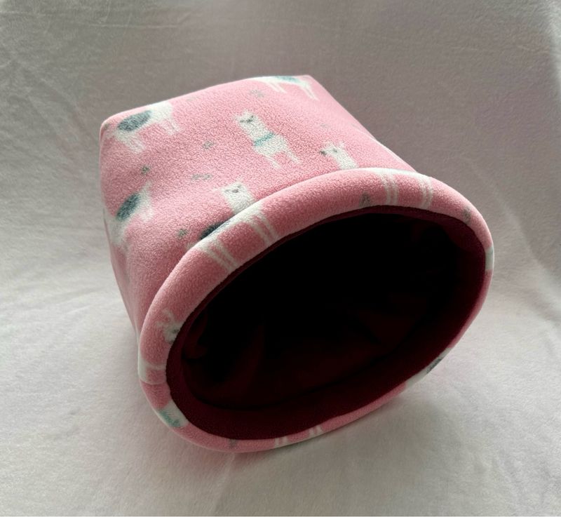 Kuschelsack Alpaka rosa