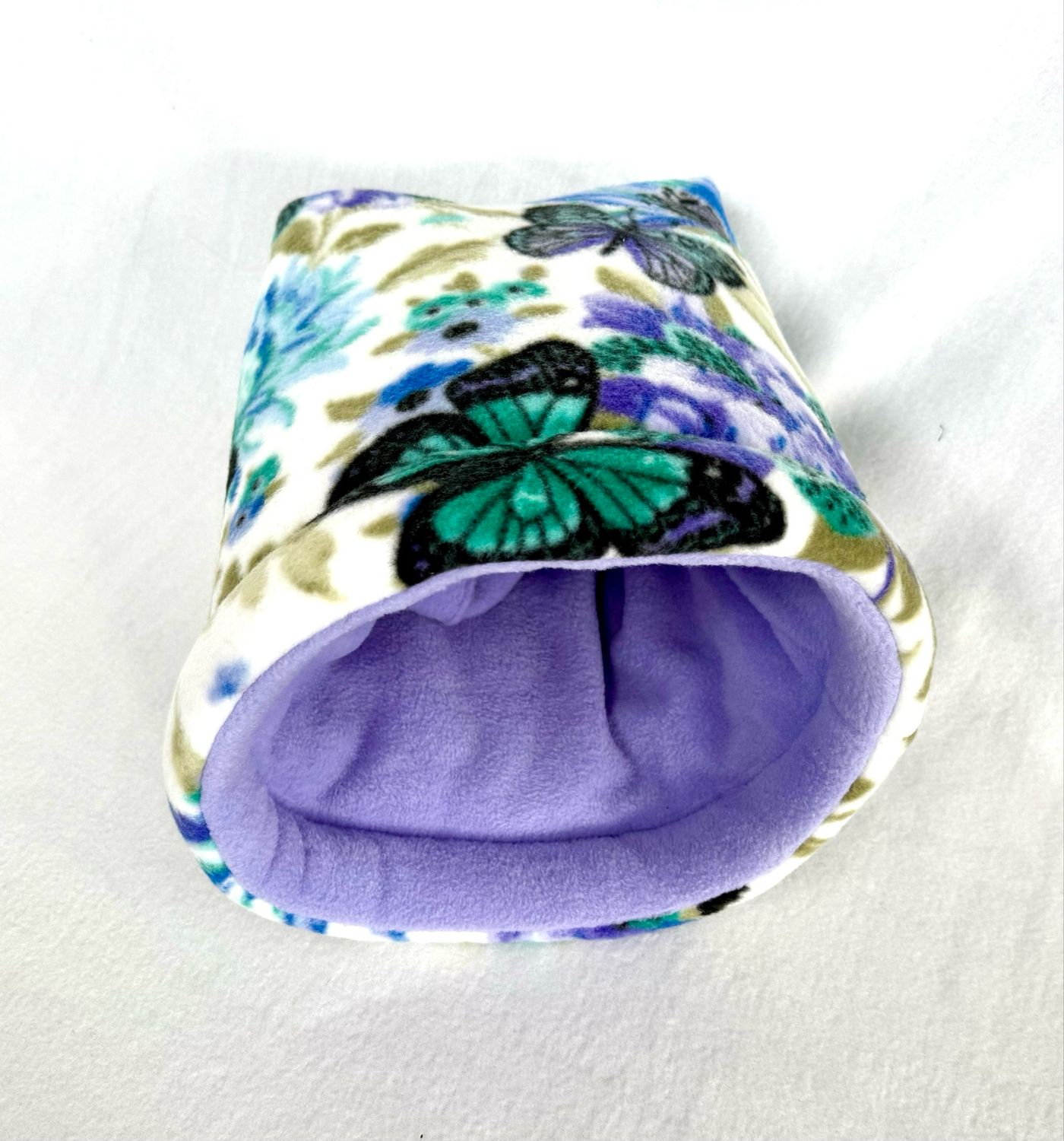 Kuschelsack Schmetterlinge lila
