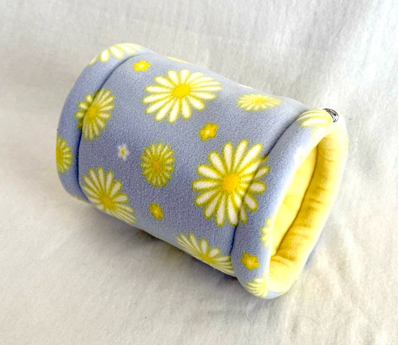 Kuschelröhre Pastell Blumen gelb